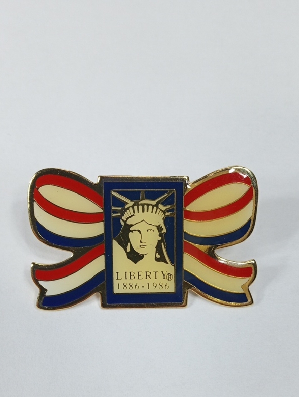 Vintage Statue Of Liberty Centennial Lapel Pin 100th Anniversary